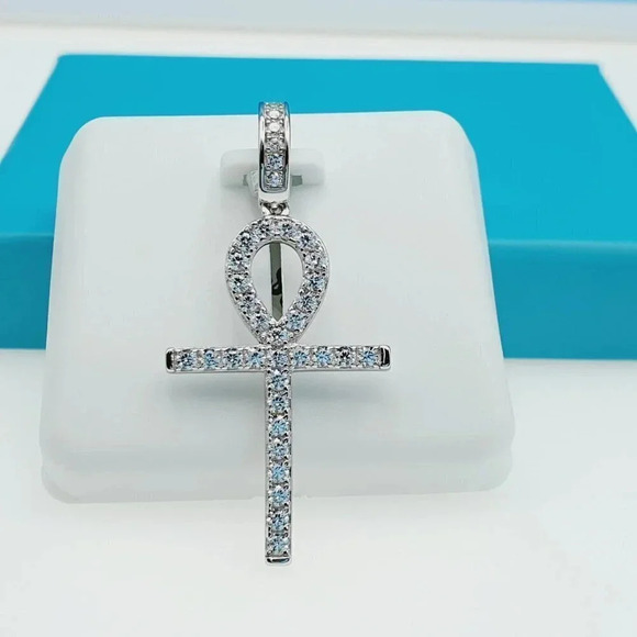 "925 Sterling Silver CZ Beautiful Pendant for Women, 1USPAR4014 - Picture 7 of 11